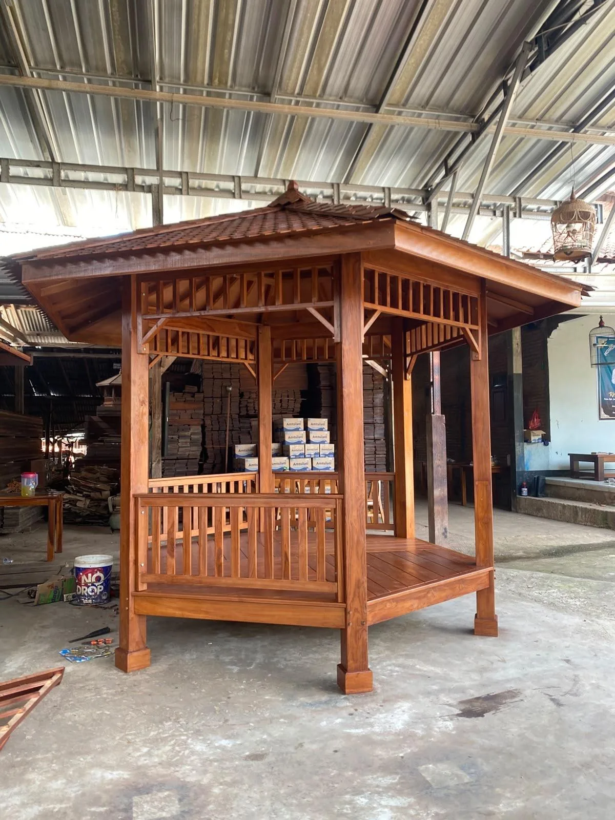 Gazebo 200x200 Segi 4