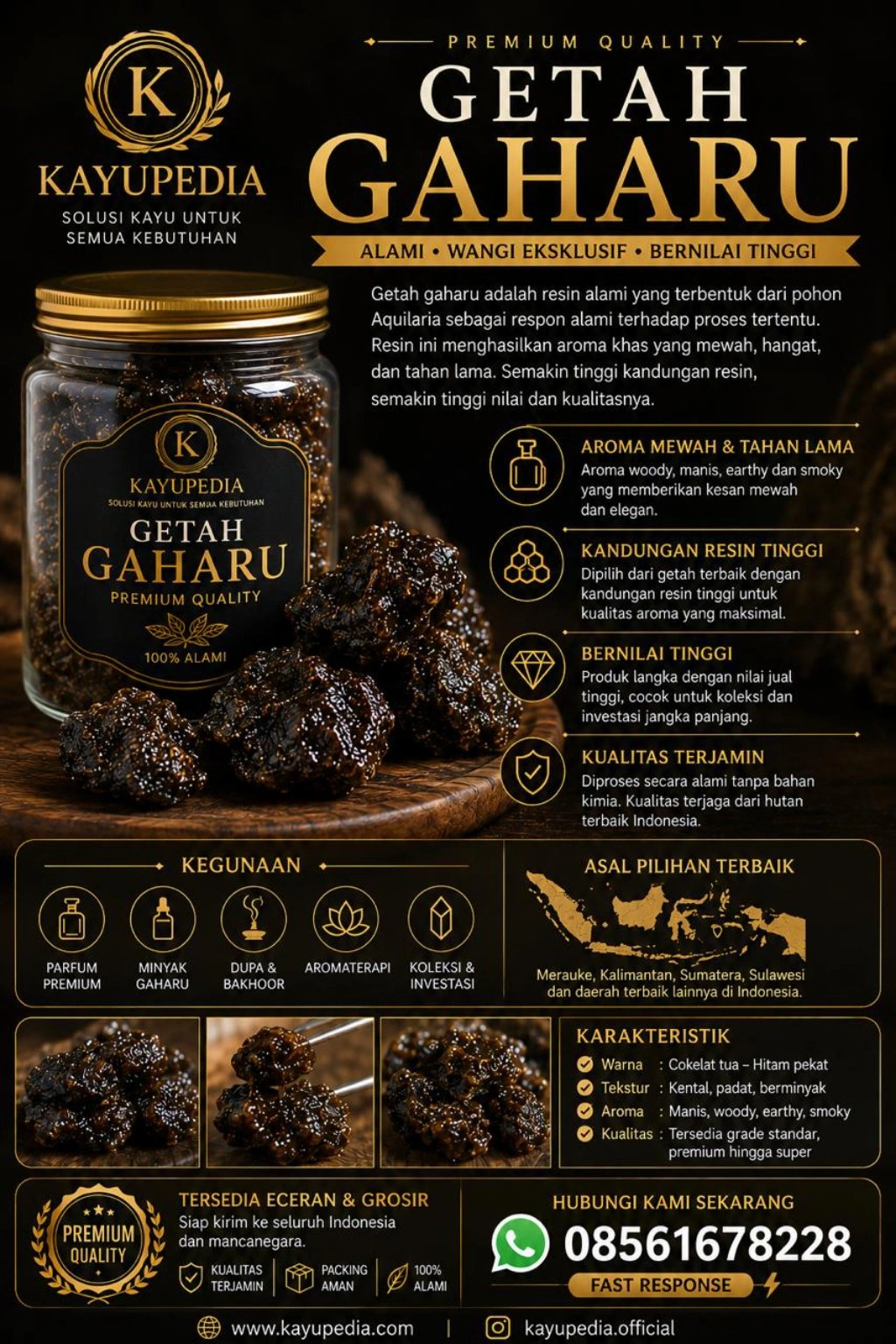 RESIN GAHARU SUMATERA