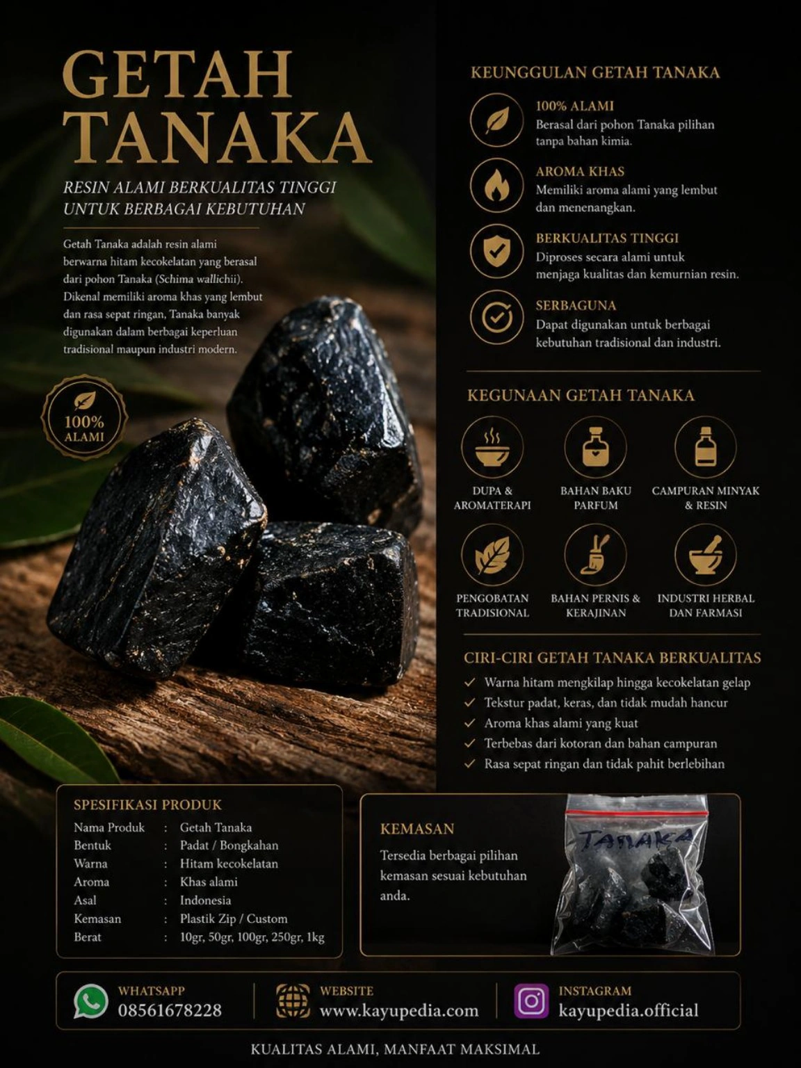 RESIN GAHARU TANAKA