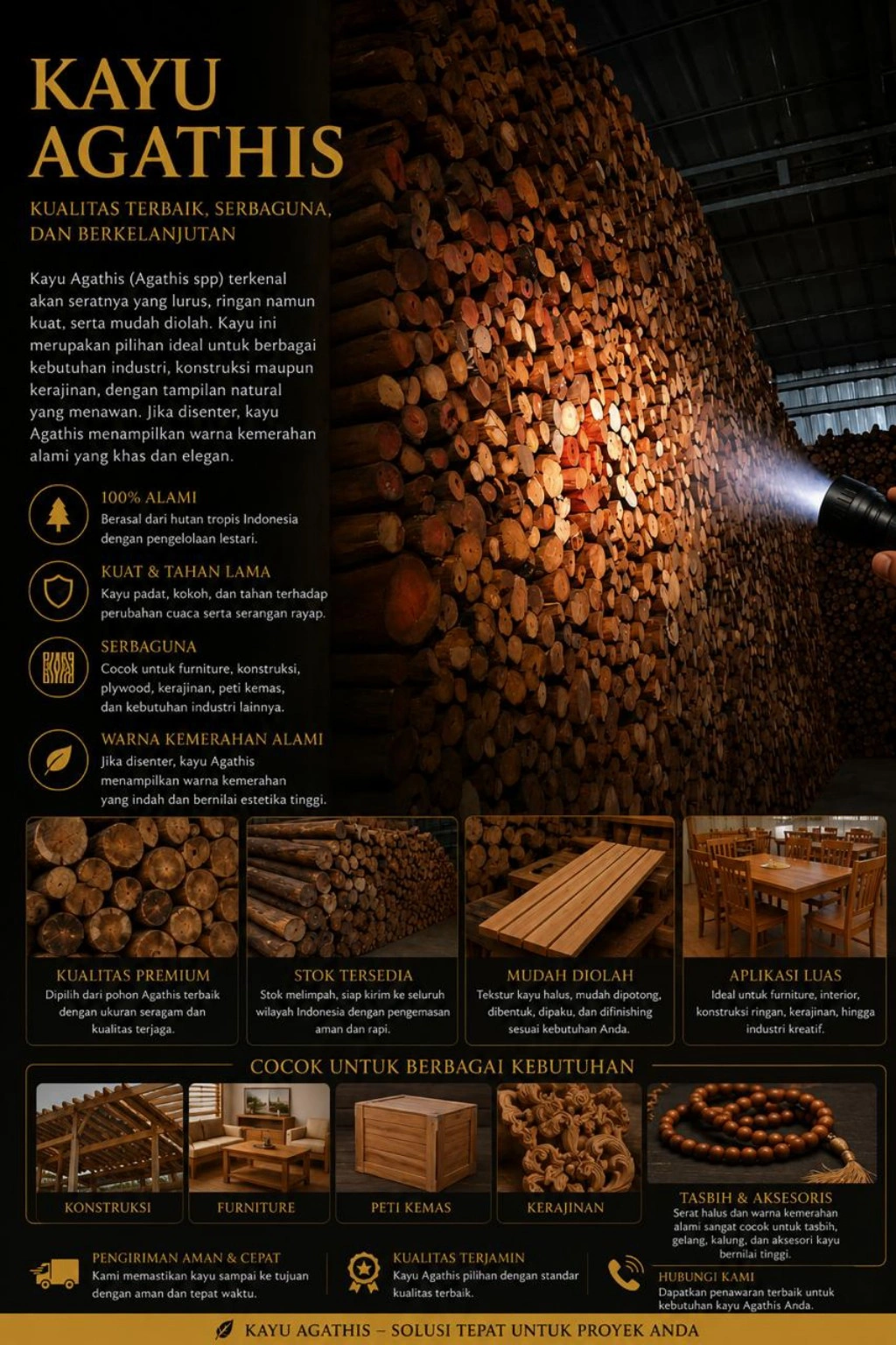 KAYU AGATHIS